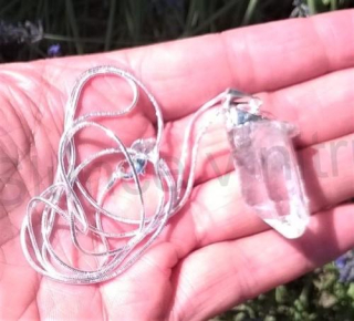 Náhrdelník Křišťál špice (Brazílie) (X1164)