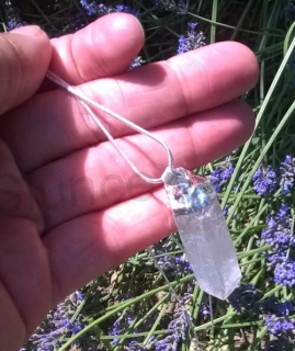 Náhrdelník Křišťál špice (Brazílie) (X1165)