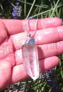 Náhrdelník Křišťál špice (Brazílie) (X1168)