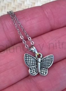 Náhrdelník s přívěškem motýlek (BD518)