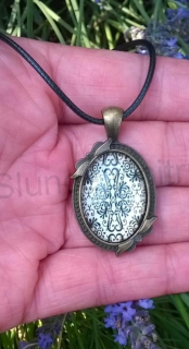 Náhrdelník s přívěškem mandala (BD539)