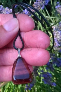 Náhrdelník přívěšek s byčím okem (X1186)