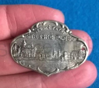 Turistický štítek na hůl - Vysoké Tatry Štrbské Pleso (MB539)