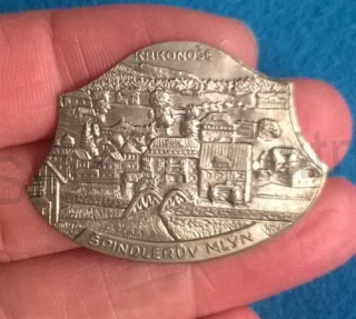 Turistický štítek na hůl - Špindlerův Mlýn (MB547)