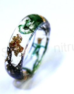 Mechový prsten z pryskyřice (PP169)