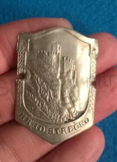 Turistický štítek na hůl - Hrad Strečno (MB562)