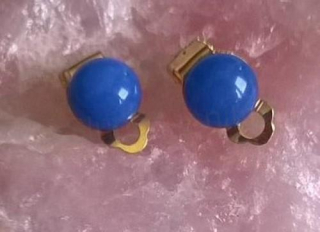 Minerální náušnice klipsy křemen 18,1 x 10 mm (X1202)