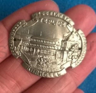 Turistický štítek na hůl - Teplice (MB593)