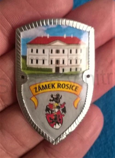 Turistický štítek na hůl - Zámek Rosice (MB598)