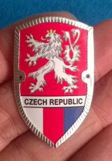 Turistický štítek na hůl - Czech Republik (MB599)