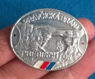 Turistický štítek na hůl - Pravčická Brána (MB609)