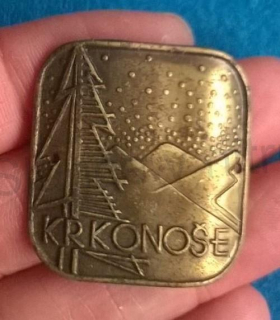 Turistický štítek na hůl - Krkonoše (MB615)