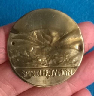 Turistický štítek na hůl - Špindlerův Mlýn (MB618)