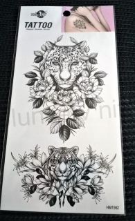 Voděodolné, dočasné tetovaní Levhard (E556)