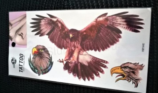 Voděodolné, dočasné tetovaní Orel (E559)