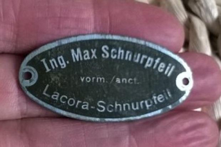 Turistický štítek na hůl - Ing. Max Schnurpfeil (MB663)