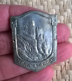Turistický štítek na hůl - Hrad Strečno (MB696)