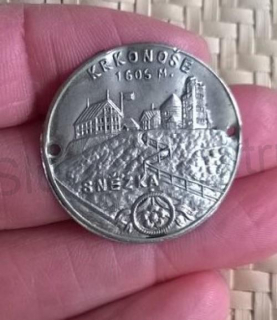 Turistický štítek na hůl - Krkonoše 1605 M (MB697)