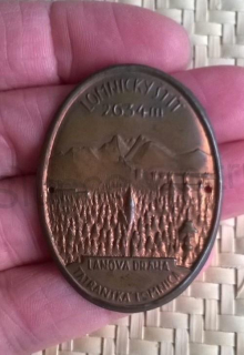 Turistický štítek na hůl - Lomnický Štít 2034 m (MB714)