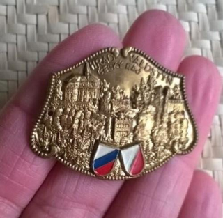 Turistický štítek na hůl - Hrad Valdštýn Český Rád (MB715)