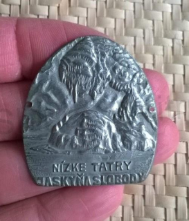 Turistický štítek na hůl - Nízké Tatry Jaskyňa Slobody (MB718)