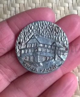 Turistický štítek na hůl - Chata Kamzík (MB723)