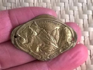 Turistický štítek na hůl - Útulna pod Rysmi 2282m-n.m. (MB742)