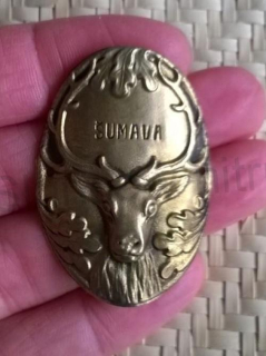 Turistický štítek na hůl - Šumava (MB745)