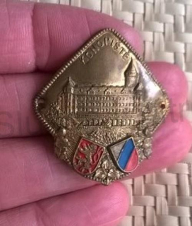 Turistický štítek na hůl - Konopiště (MB749)