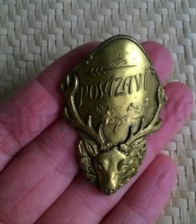 Turistický štítek na hůl - Posázaví (MB750)