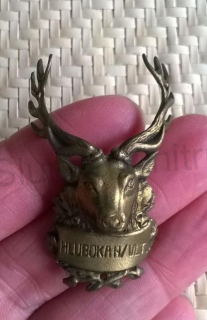 Turistický štítek na hůl - Hluboká nad Vltavou (MB762)