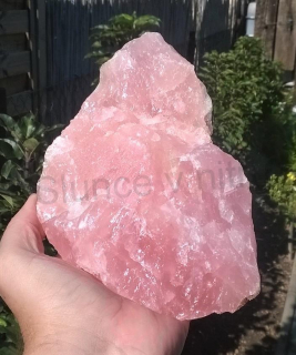 Velký Růženin surový 1367g (Madagaskar) (X1222)