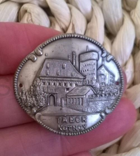 Turistický štítek na hůl - Tábor Kotnov (MB783)