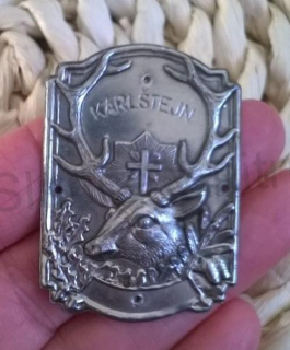 Turistický štítek na hůl - Karlštejn (MB792)