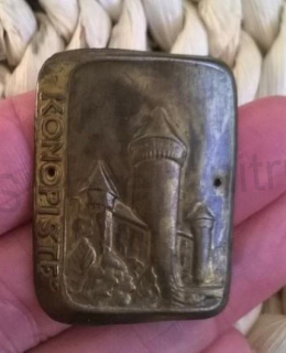 Turistický štítek na hůl - Konopiště (MB803)