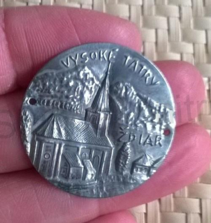 Turistický štítek na hůl - Vysoké Tatry Ždiair (MB808)