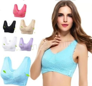 Dámská podprsenka bezkosticová podprsenka s push up efektem velikost M (K162)