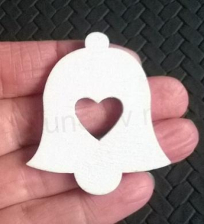 Dřevěné výřezy - ozdoba Zvonek, zvoneček (V41)