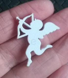 Dřevěné výřezy - ozdoba anděl, andílek (V43)