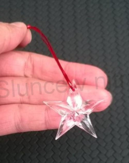 Závěsná ozdoba hvězda, hvězdička 5 ks (V54)