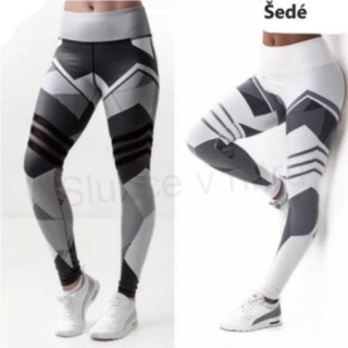 Dámské dlouhé sportovní legíny – velikost S, dvě barvy (K166)