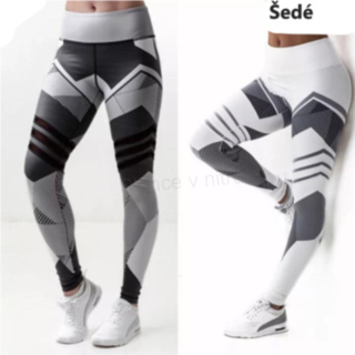 Dámské dlouhé sportovní legíny – velikost S, dvě barvy (K166)