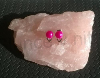 Náušnice klipsy s perleťovou perlou (BB693)