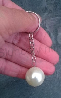 Klíčenka, přívěšek s AB perlou (D701)