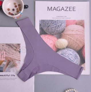 Dámské sexy kalhotky G-String tanga velikost XL fialové (K172)