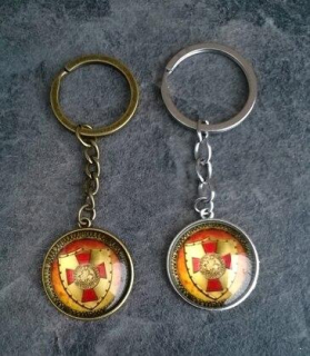 Klíčenka, přívěšek na klíče templář (H364)