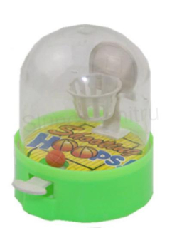 Basketbal mini hračka zelený (D60)