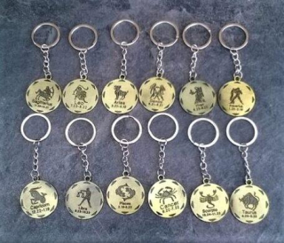 Klíčenka, přívěšek na klíče znamení zvěrokruhů (H387)