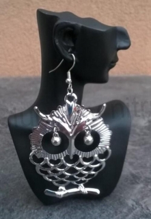 Visací náušnice Sova, sovička (BB715)