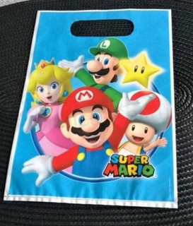 Párty sáček, pytlík  Super Mario 24 x 17 cm (E677)